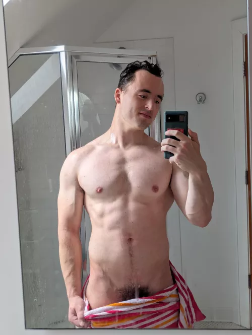 Do we like fresh shower pics?