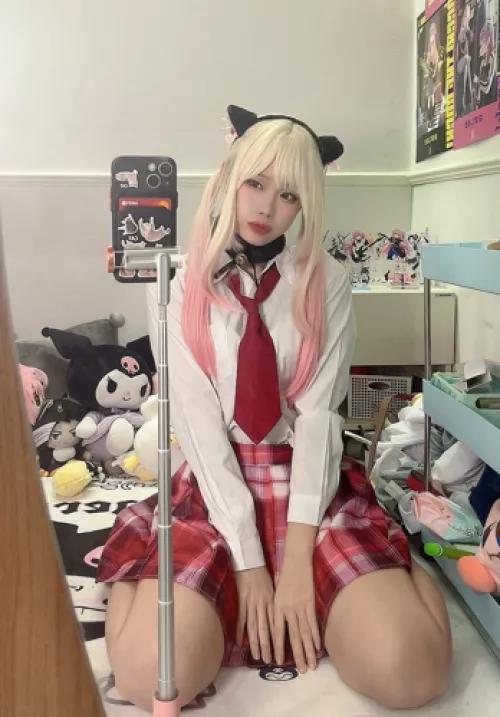 Do you want to see up my skirt?