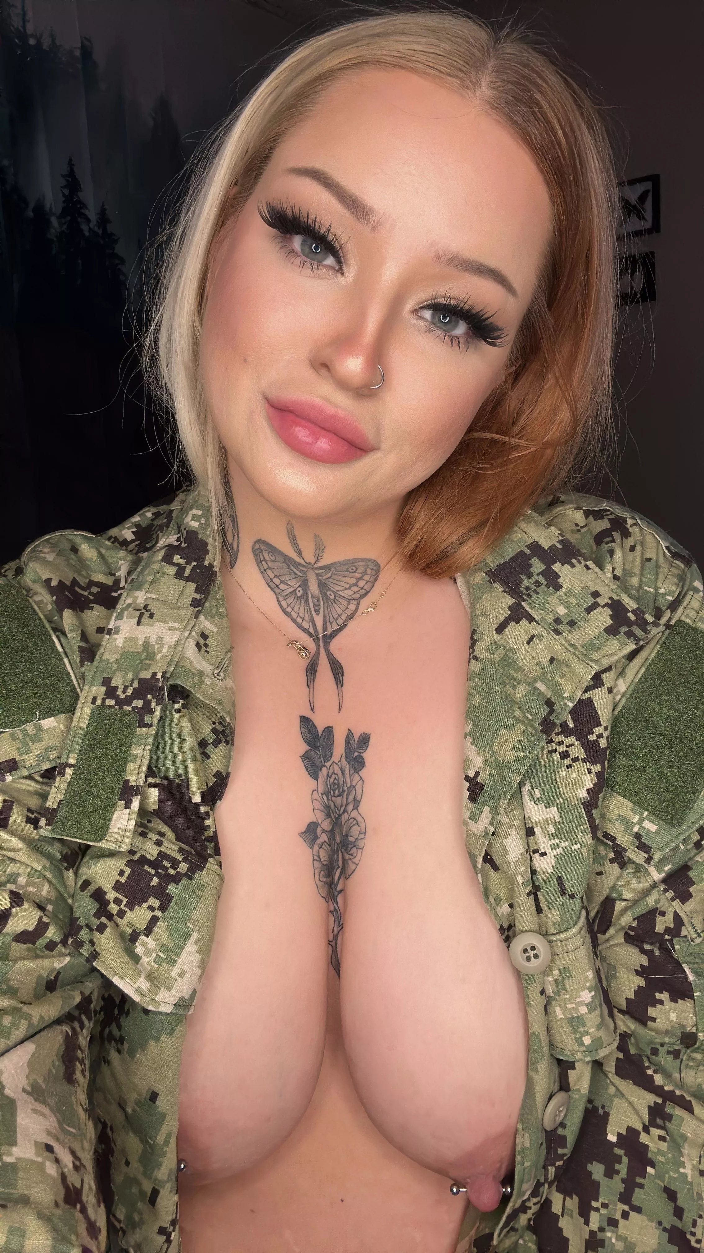 Drop your age if you want this Navy vet tits sucked