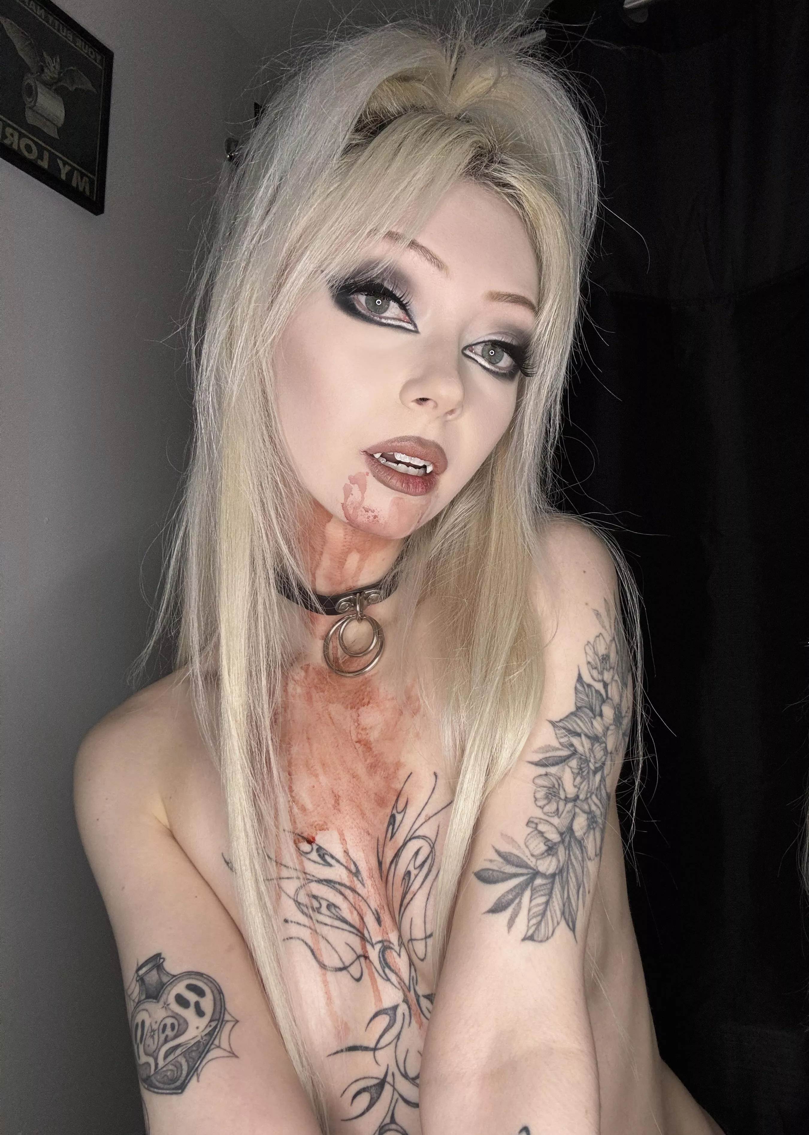 feel sexiest covered in blood