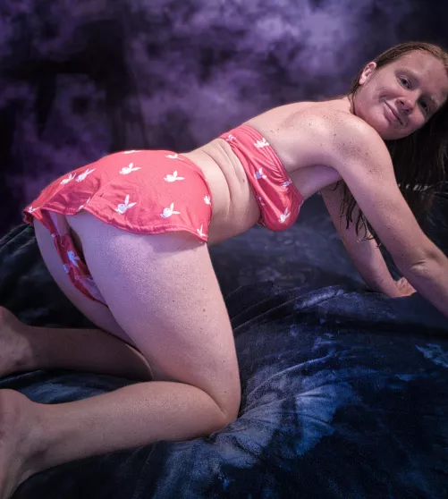 Fiery freckle fantasies unleashed in the wild @redlilyrose19