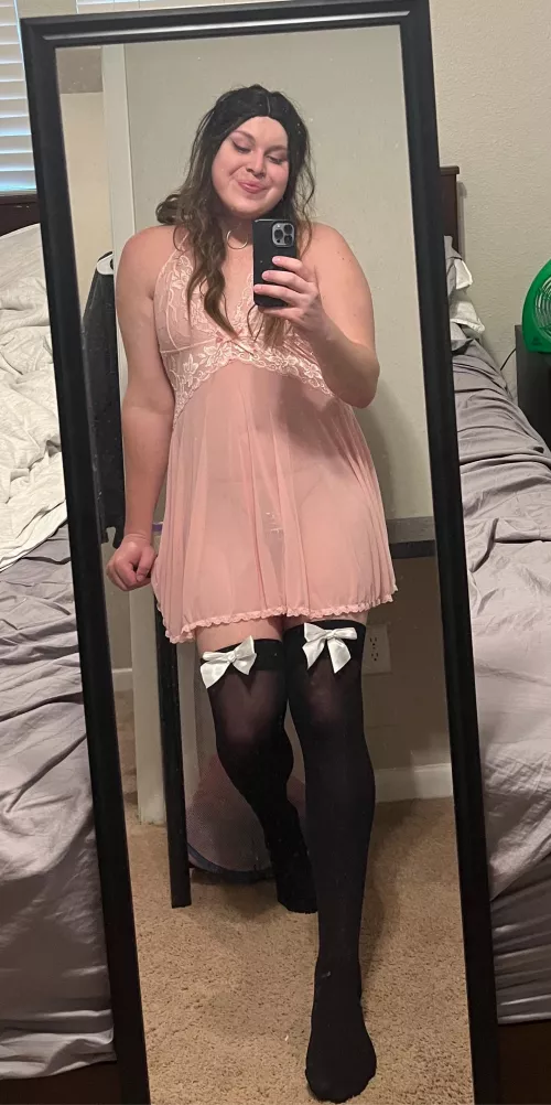 First time wearing lingerie 💞