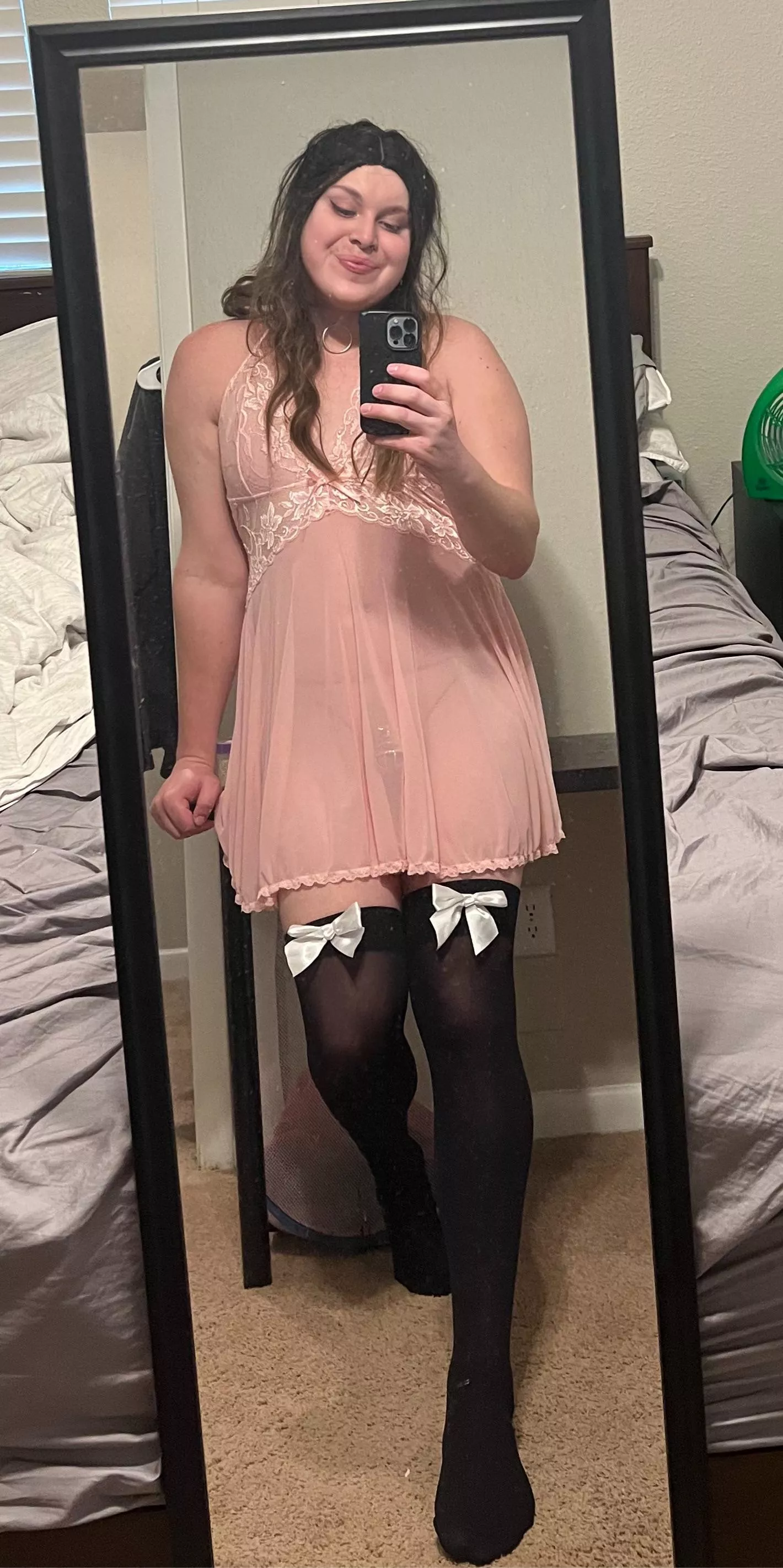 First time wearing lingerie 💞