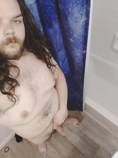 Flaccid, but if you get on your knees...😉🤫