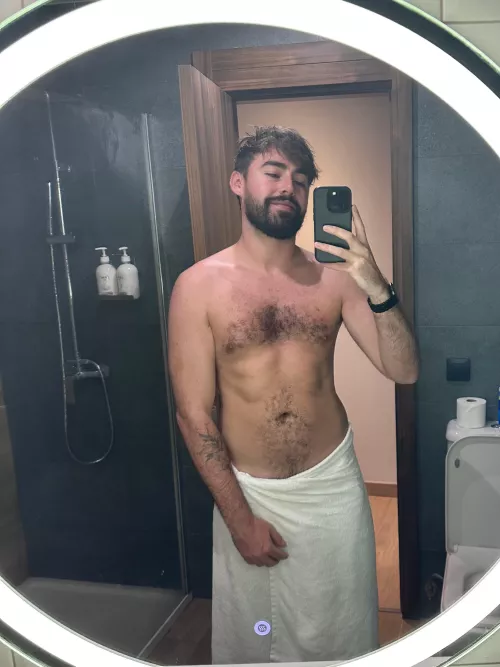 Fresh out the shower