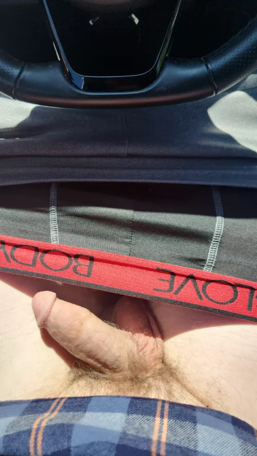 Getting some sun during my drive