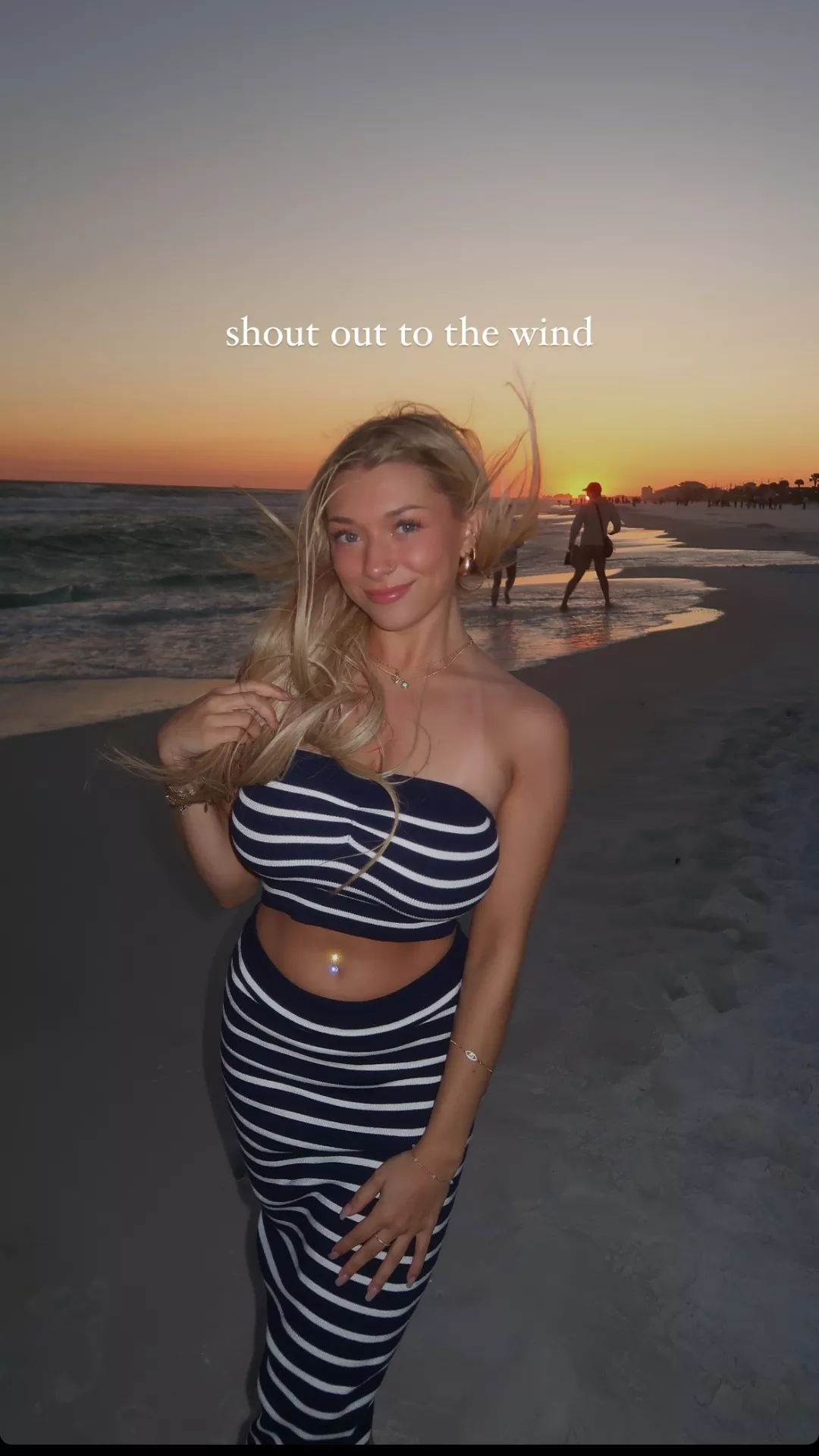 Hope the wind blows her top off 