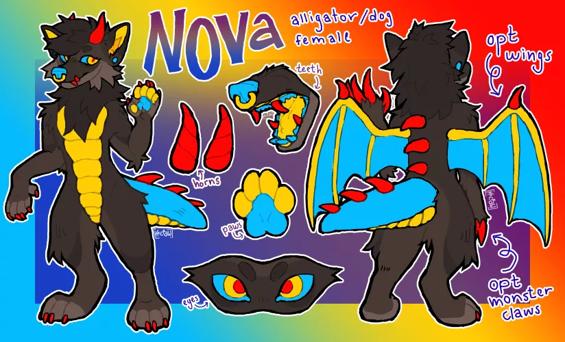 how much would you pay for a ref sheet like this? art by me, not my oc tho