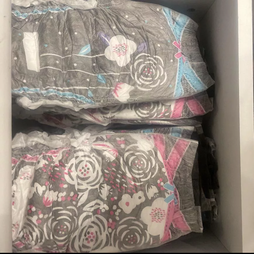 I brought a girl home a few weeks back and long story short she found my underwear draw and saw “awww you wear diapers that’s adorable” not the worst thing she could have said but yeah, very embarrassing 