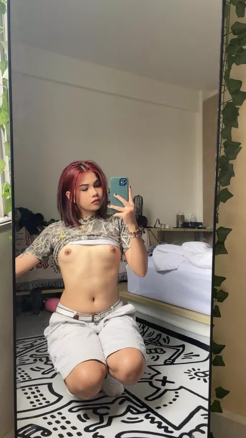 i hope you're a fan of dark nipples