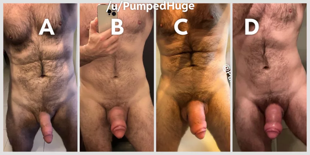 I love being able to offer a variety of sizes… from my normal to adding a donut to allowing her to grip as I thrust. What size would you take?