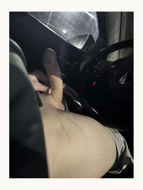 I love jerking off in the Walmart paruing lot