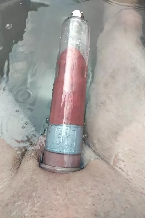 i pump every second day with the silicone sleeve. very good progress!