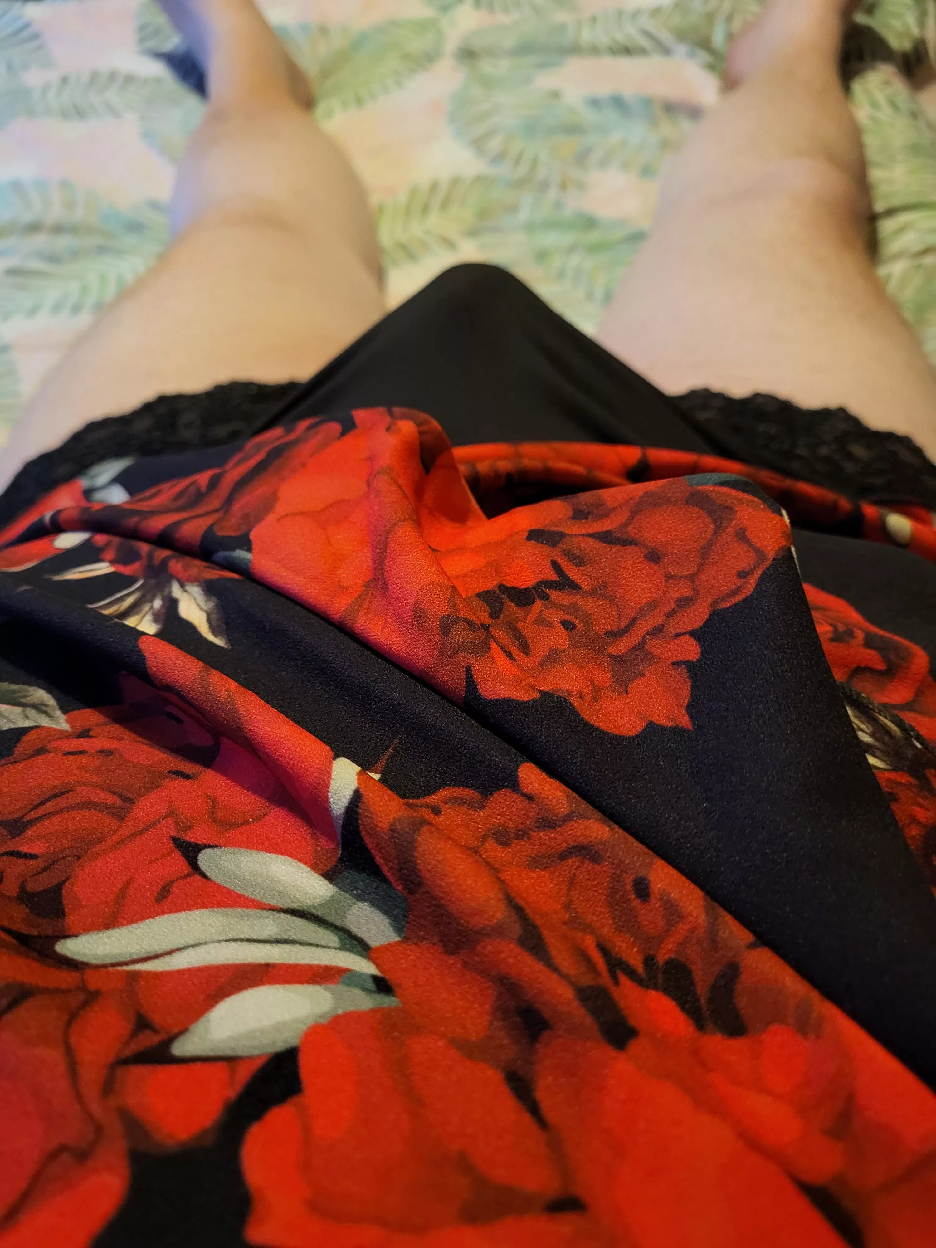 I really need to do my cummies - are you going to make me mess in my panties, or is my pretty dress getting sticky?