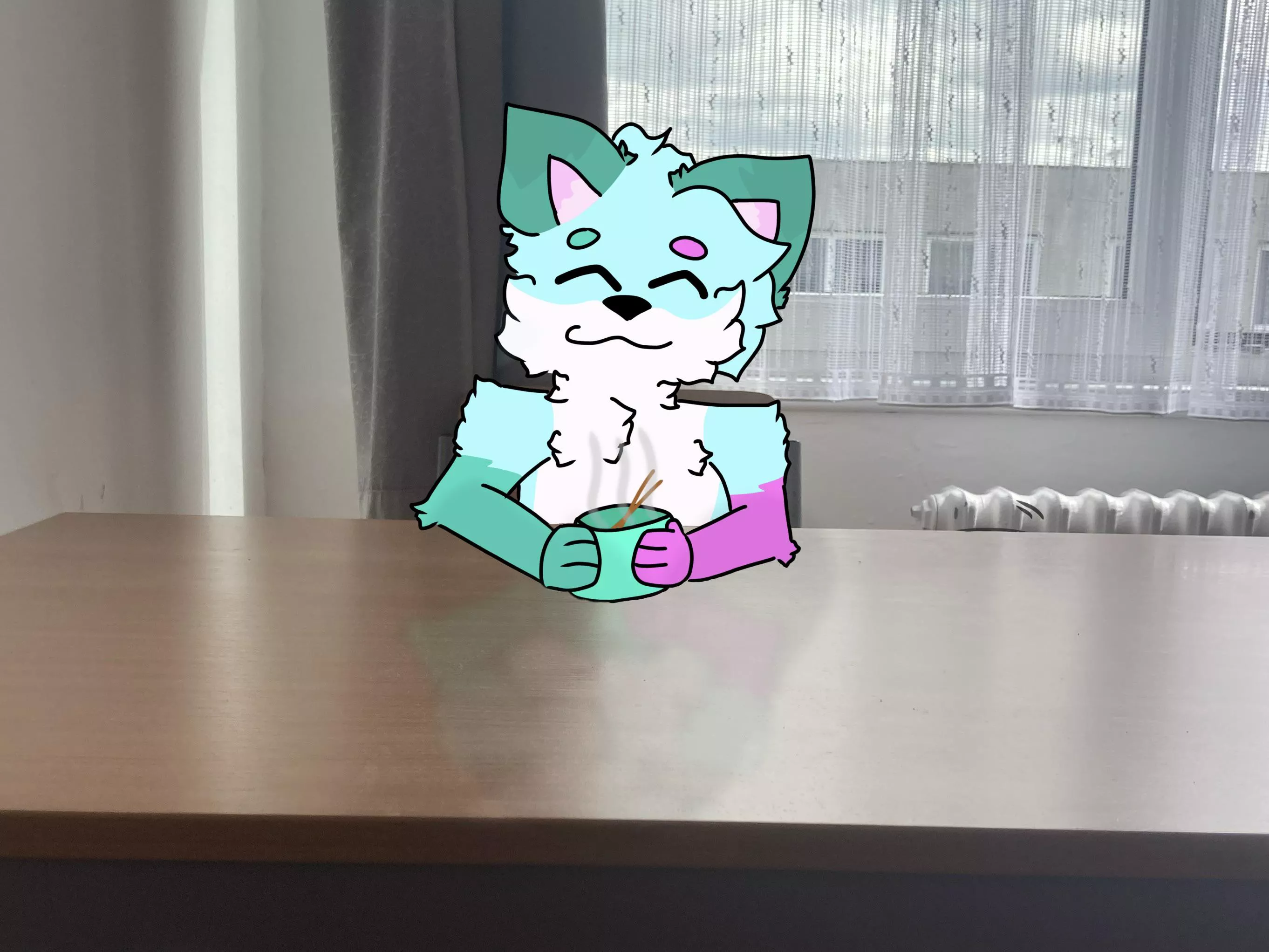 It’s all good… He was just a little hangry [