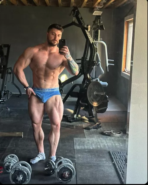 Legs are starting to match upper body