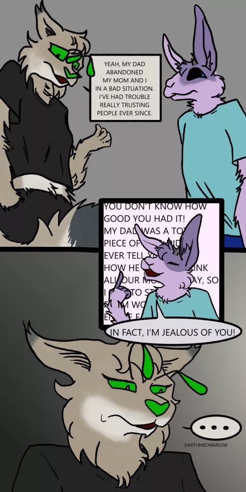 Leona tried to open up to Michael, it doesn’t go well (oc)