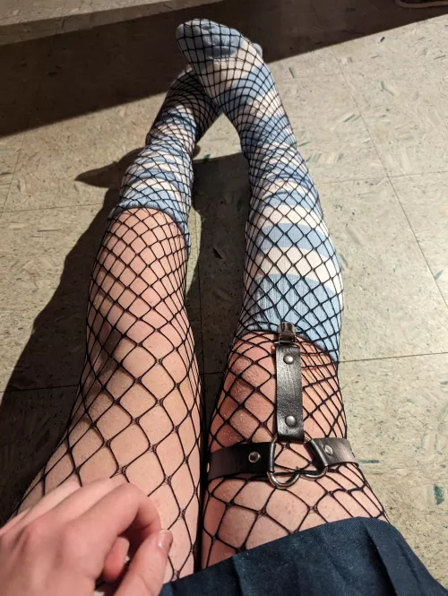 Love my thigh highs and nets