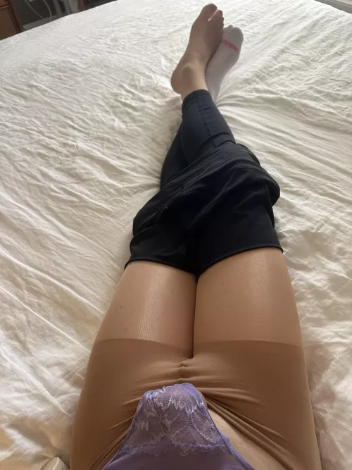 Love the feeling of a thong tickling my bum…