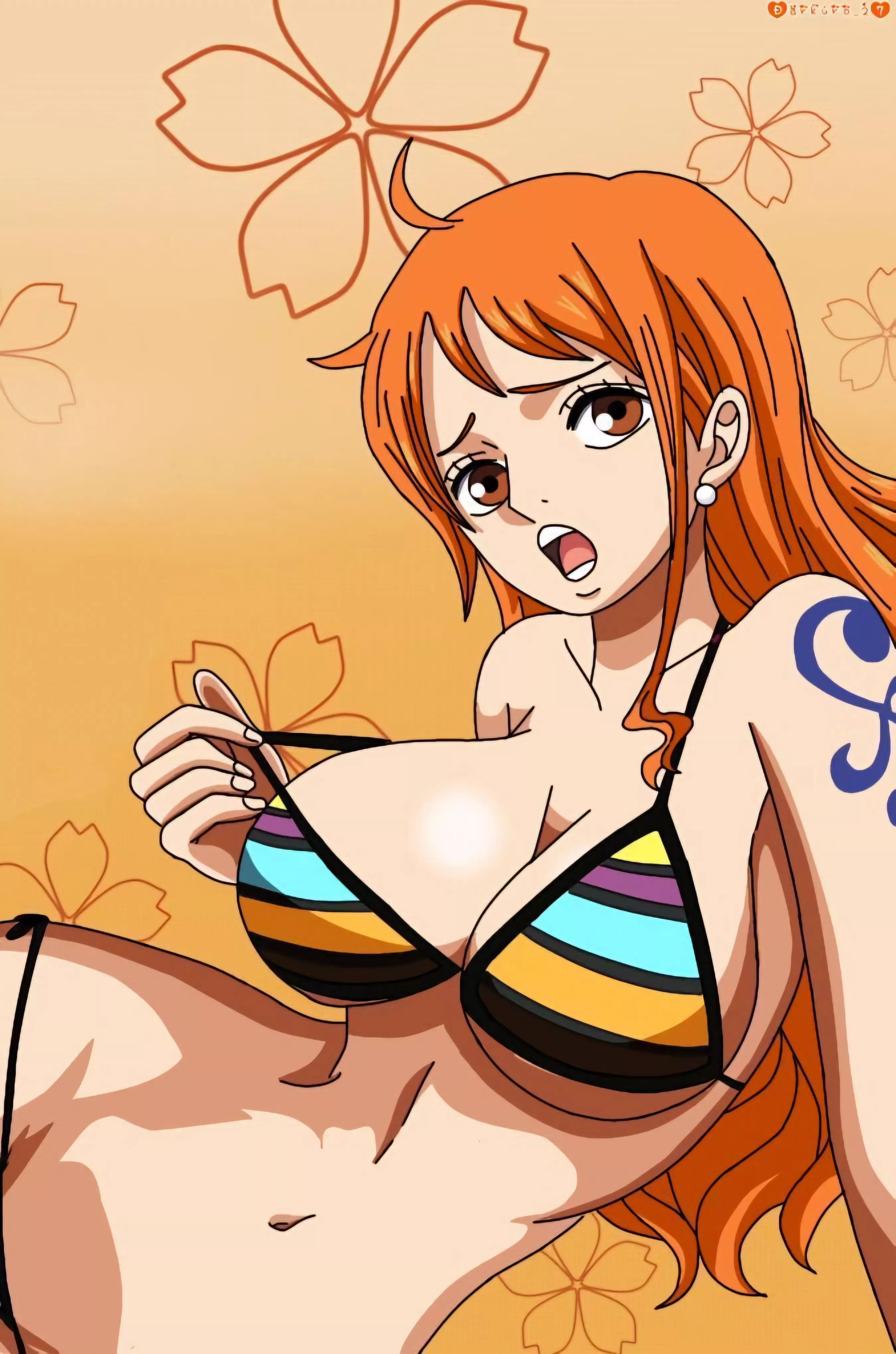 Nami is teasing you 😬🥶