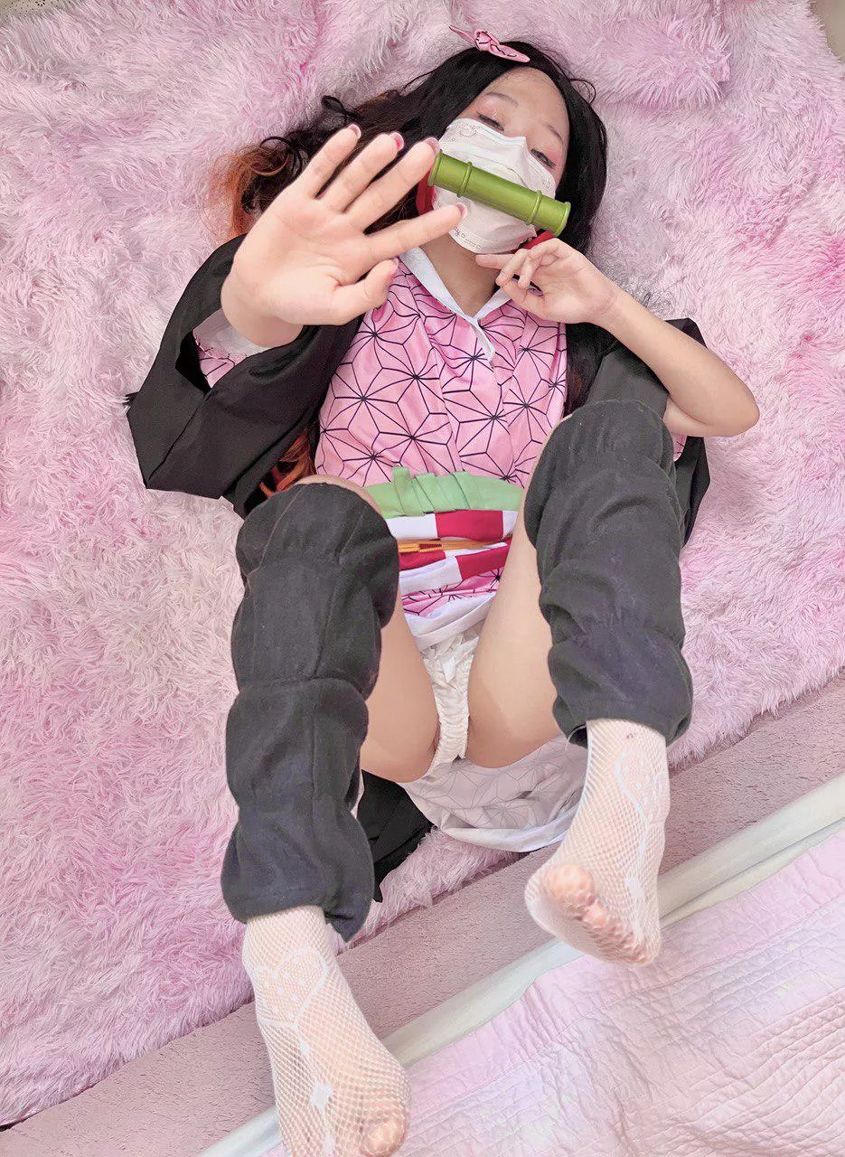 nezuko cosplay by sachi-chan