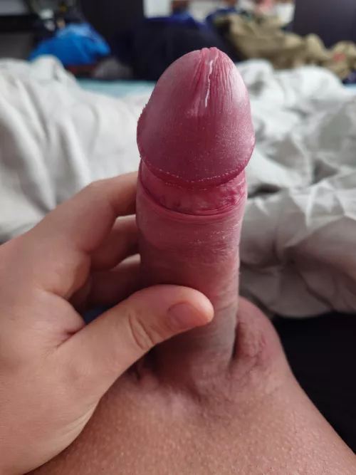 One more stroke and I would explode 