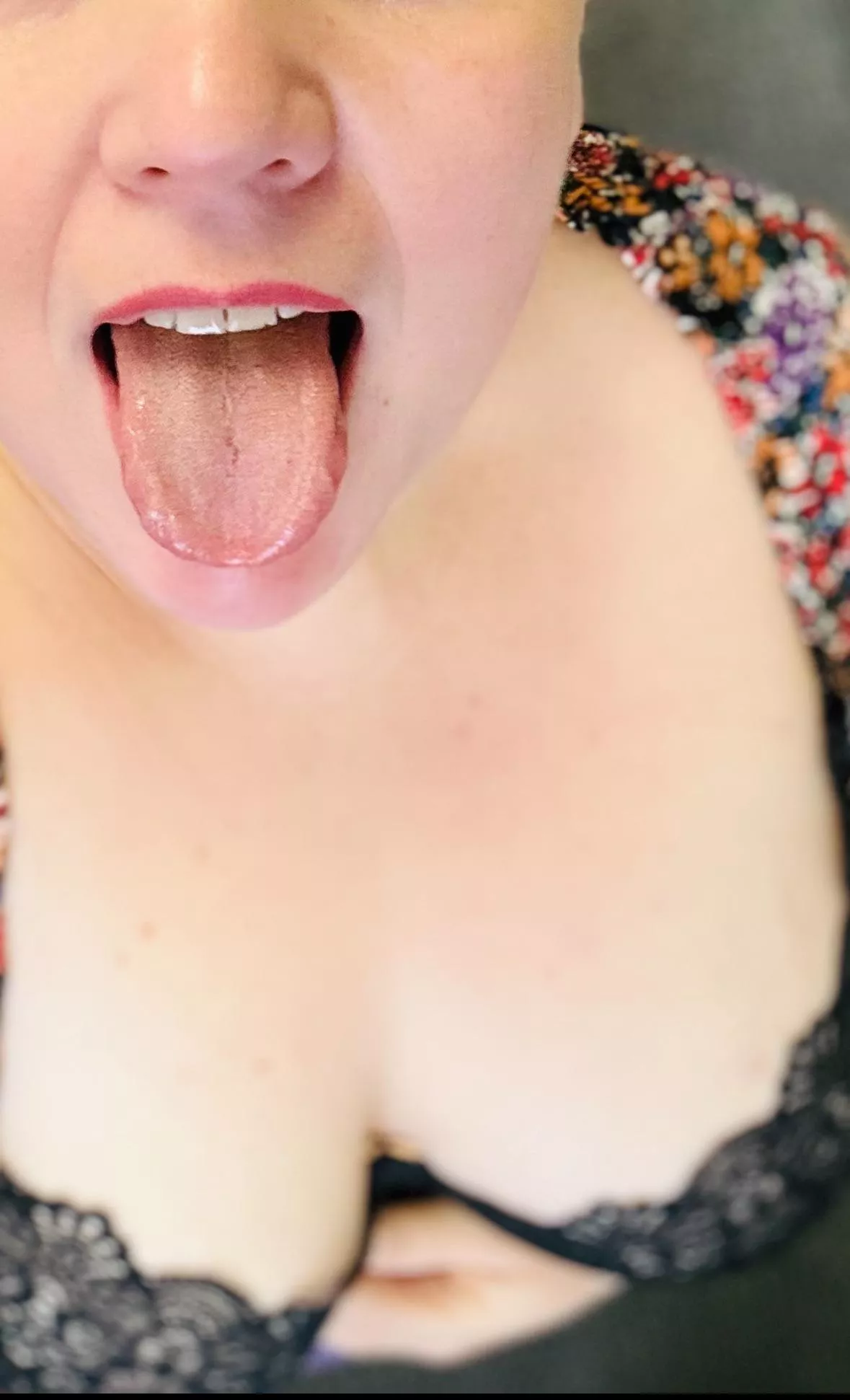 Patiently waiting for cum (actually very impatient, I crave it, I need it, I’m begging for you to cover me)