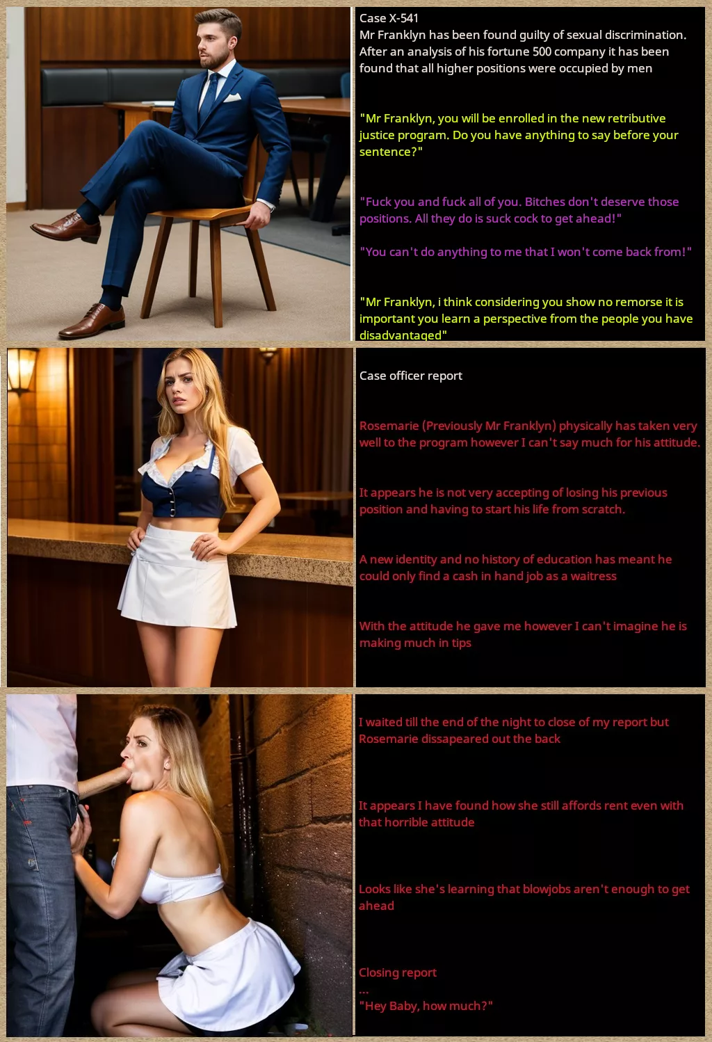 Retributive Justice - Getting Ahead