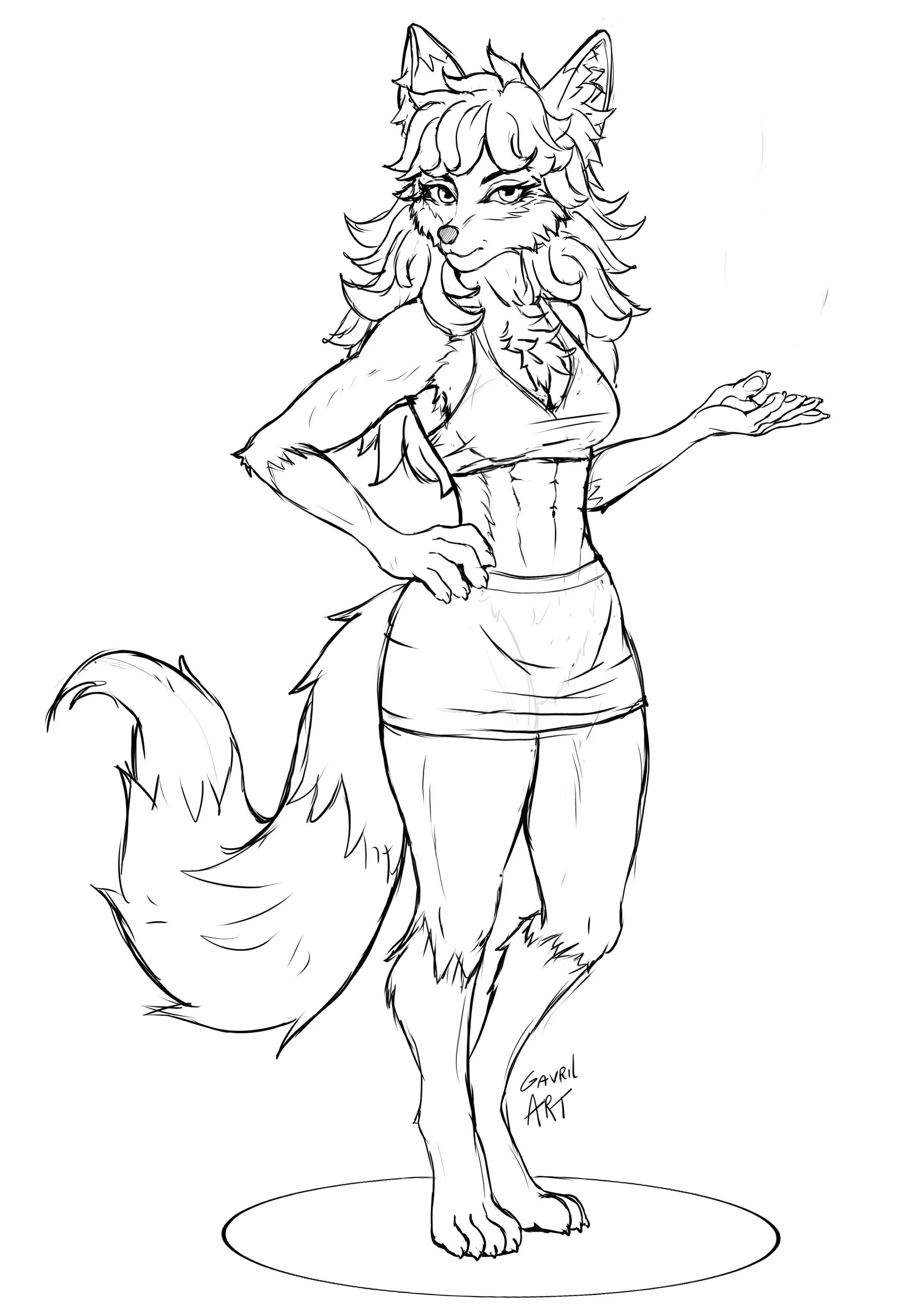 sketch, new OC in progress