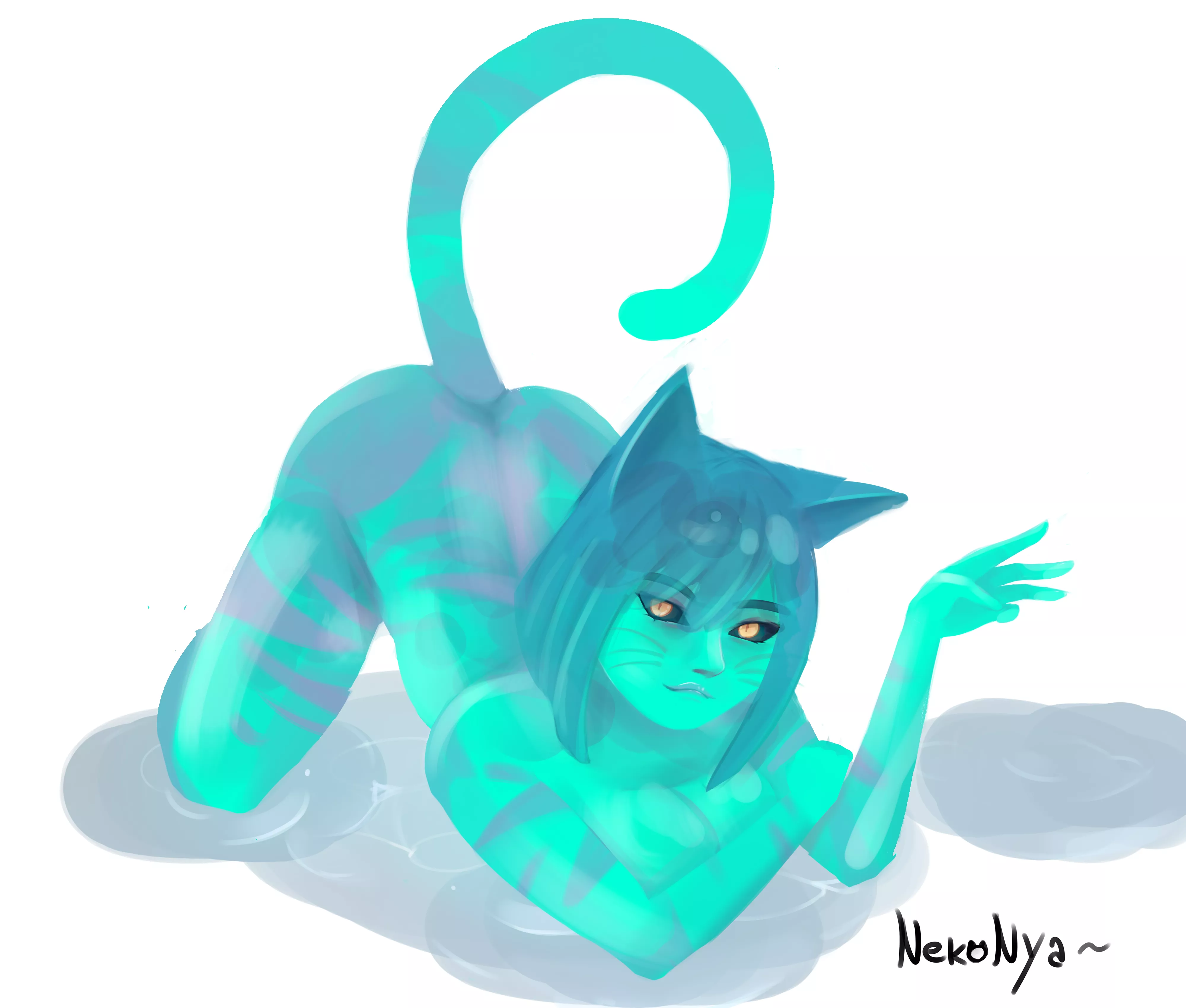 Slime Girl - By Neko Nya (Me)