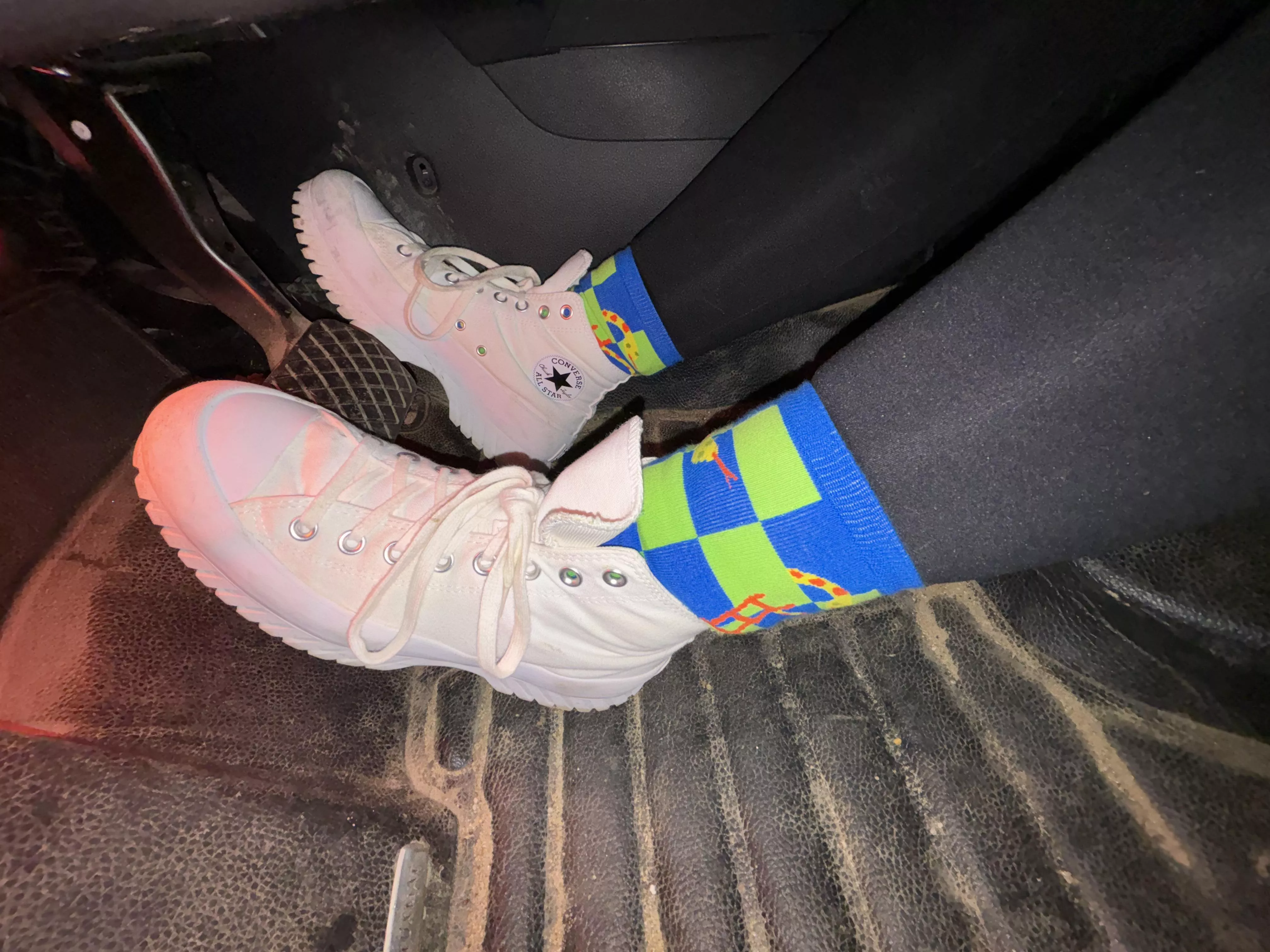 ~these high top platform suit me well for being 5’9”