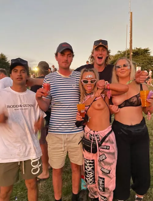 tits out for the boys