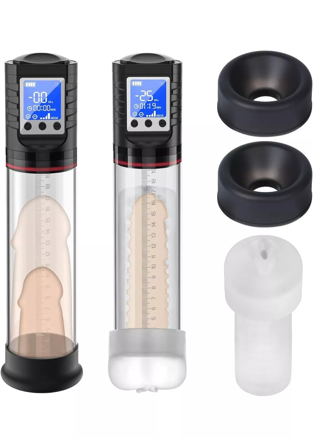 Trying out a unique pump. 