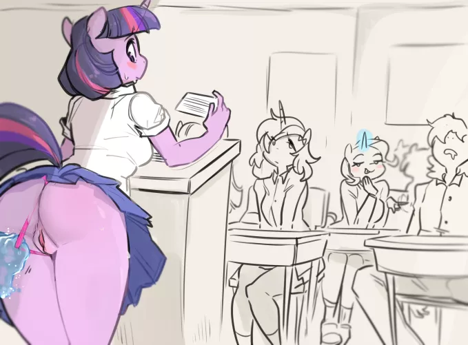 Twilight Sparkle has a naughty student (GlacierClear)