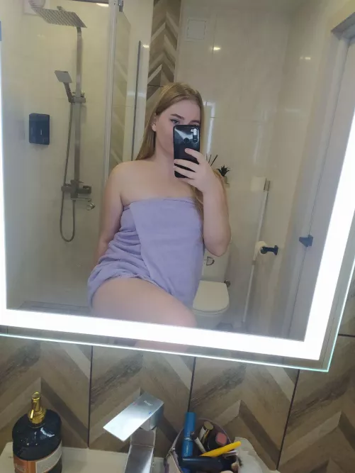 What are we going to do in the shower besides soap each other up