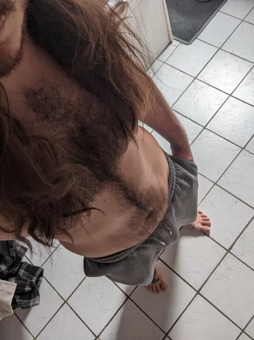 what do you think about long hair in addition to chest hair? 😂