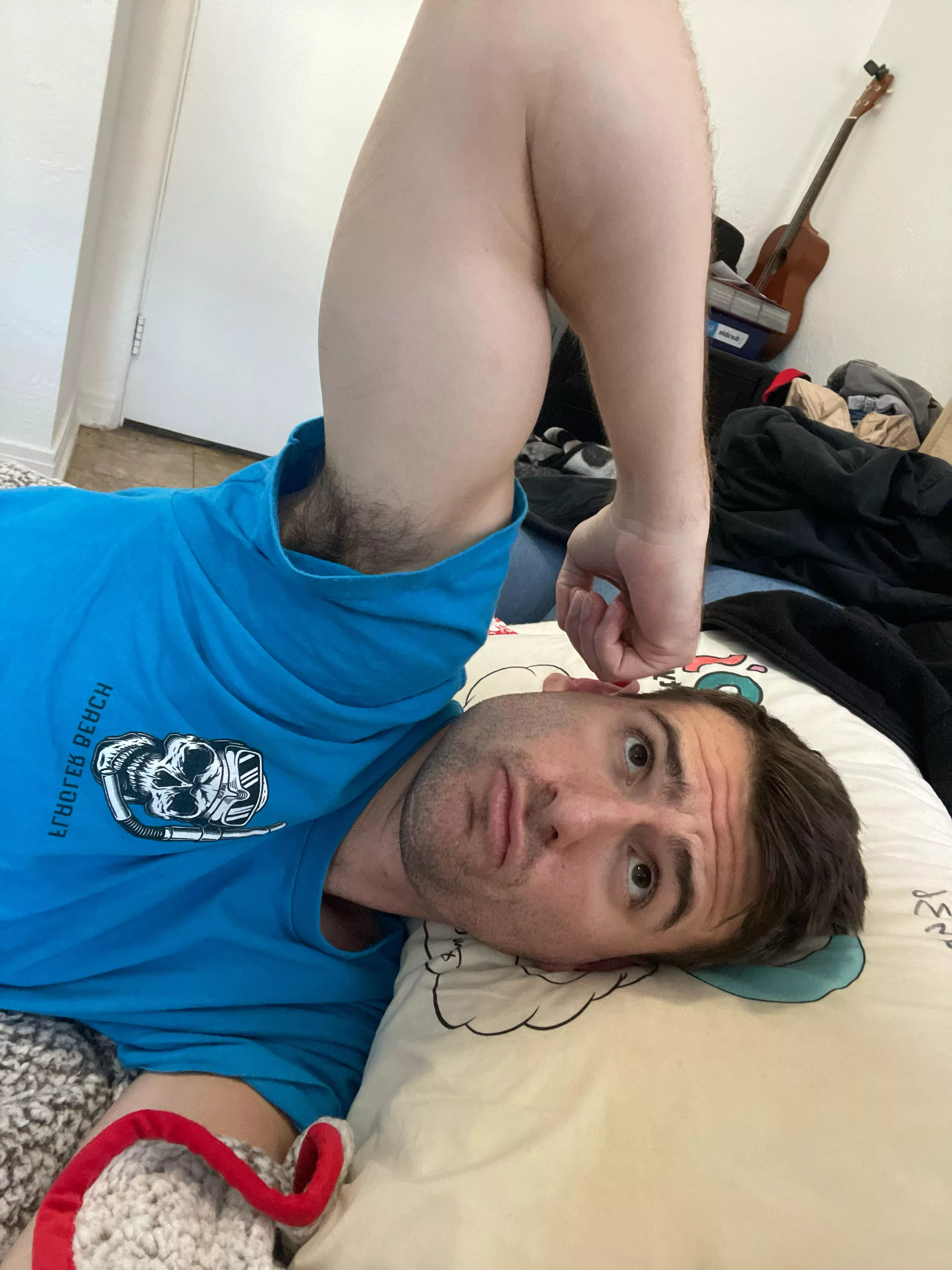 Would you be looking down that sleeve