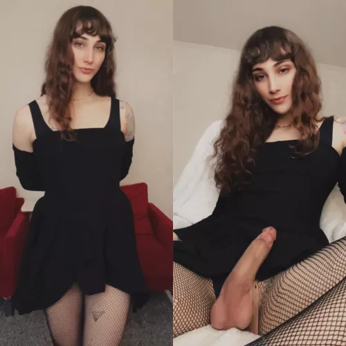 Would you have expected this under my dress? 🤭