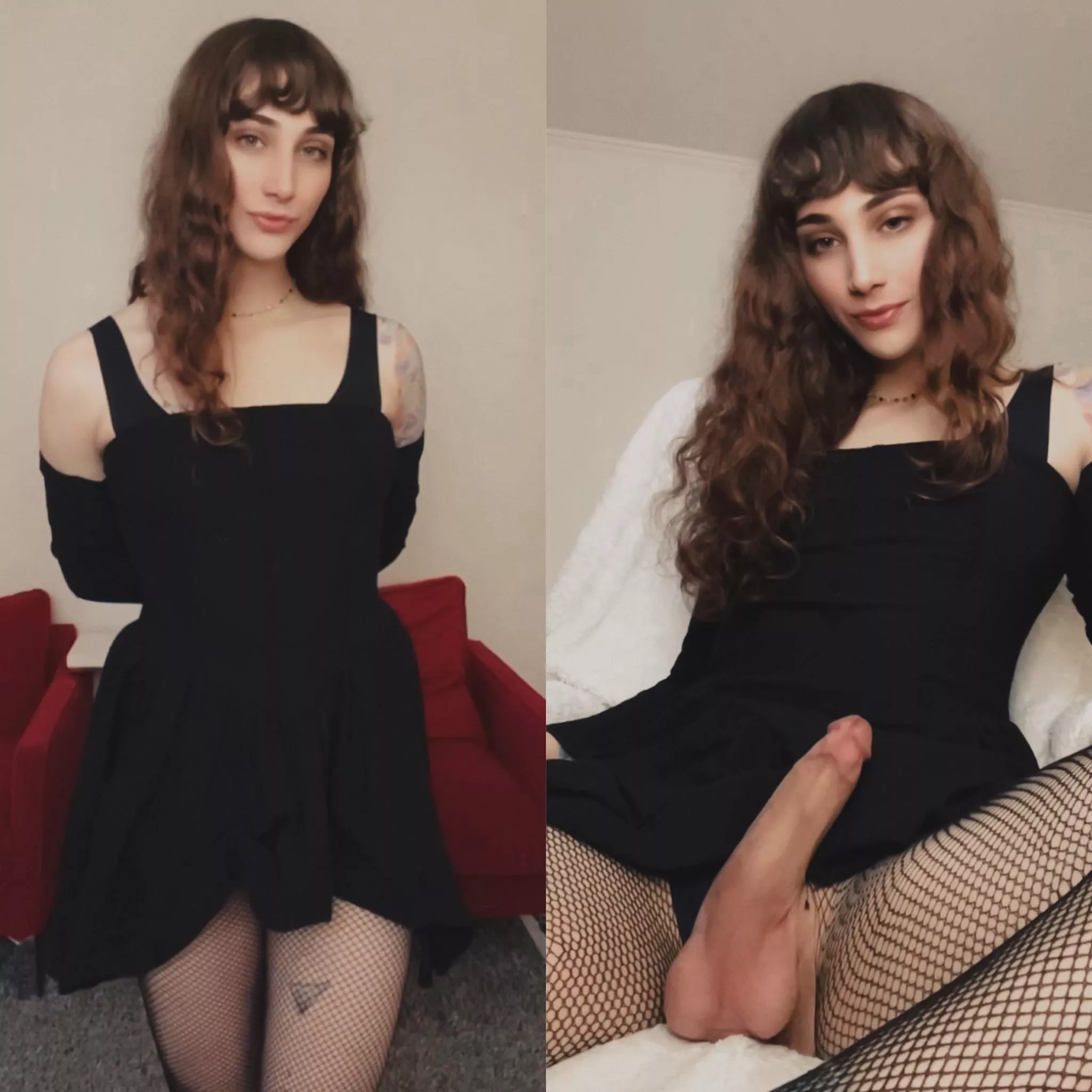 Would you have expected this under my dress? 🤭