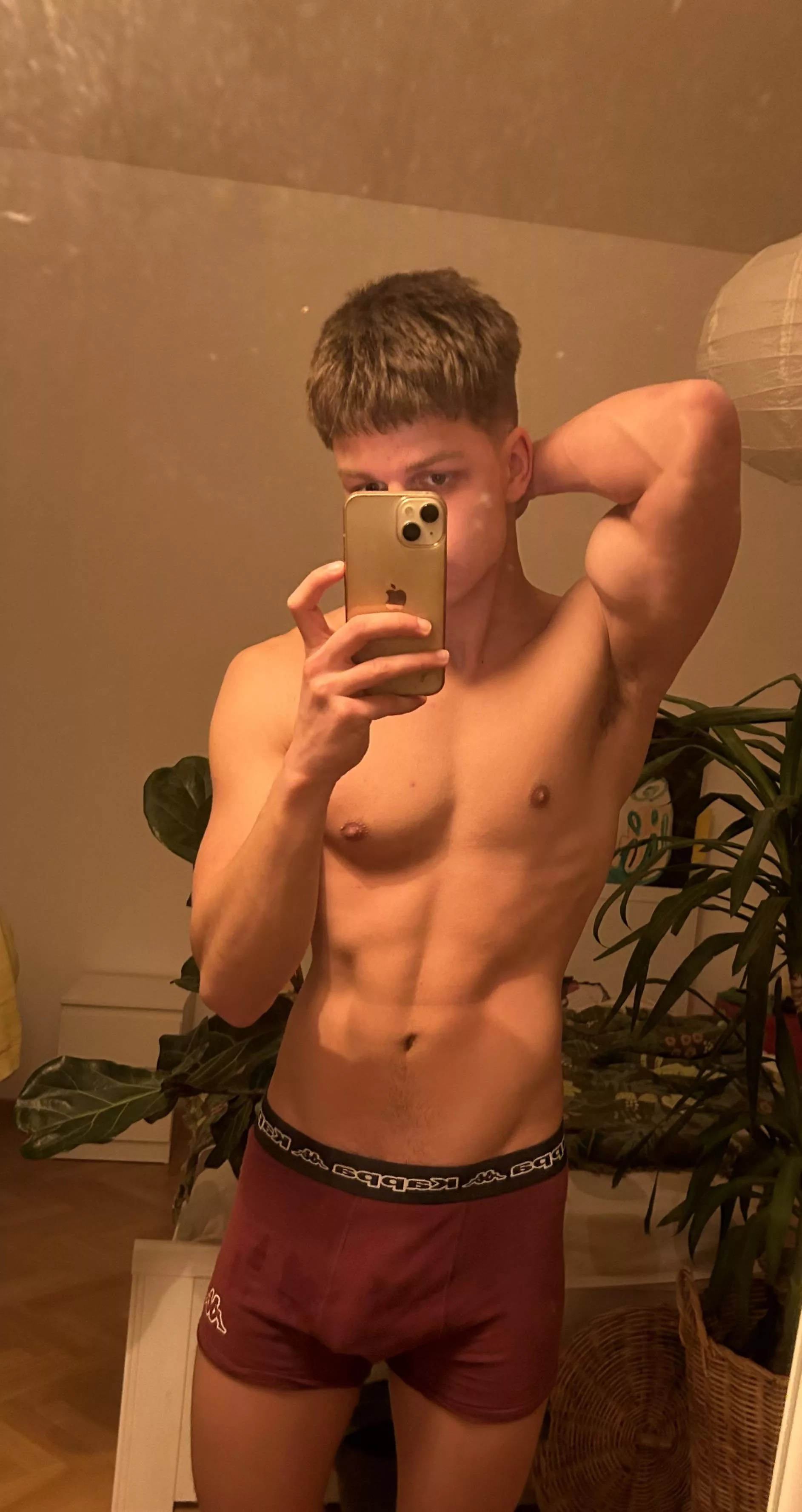 (19)Who wants to take them off me?