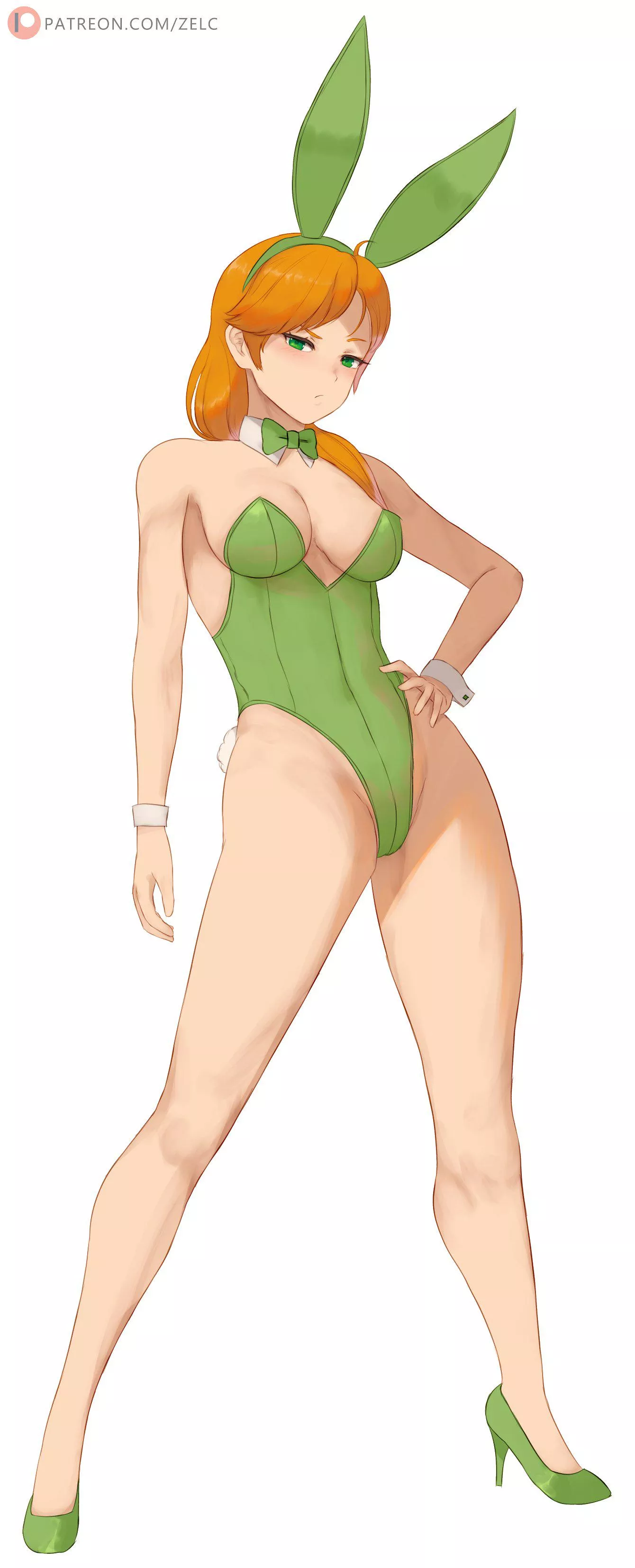 Alex in a bunny outfit