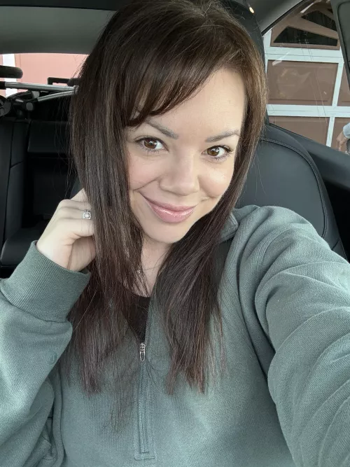 Always stealing hubby’s hoodies…