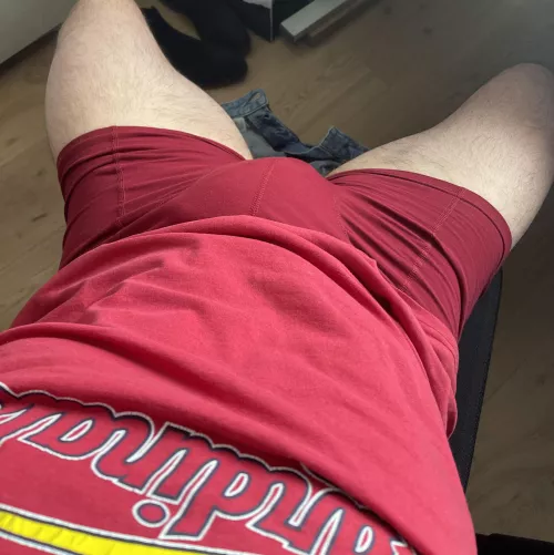 Bulging at my desk