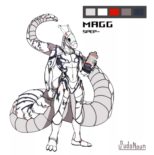 (Creative title) My Synth-sona (By SudoNoun on DeviantArt)