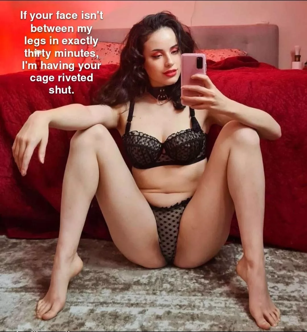 Even if she does, you'll come crawling to her to worship anyway