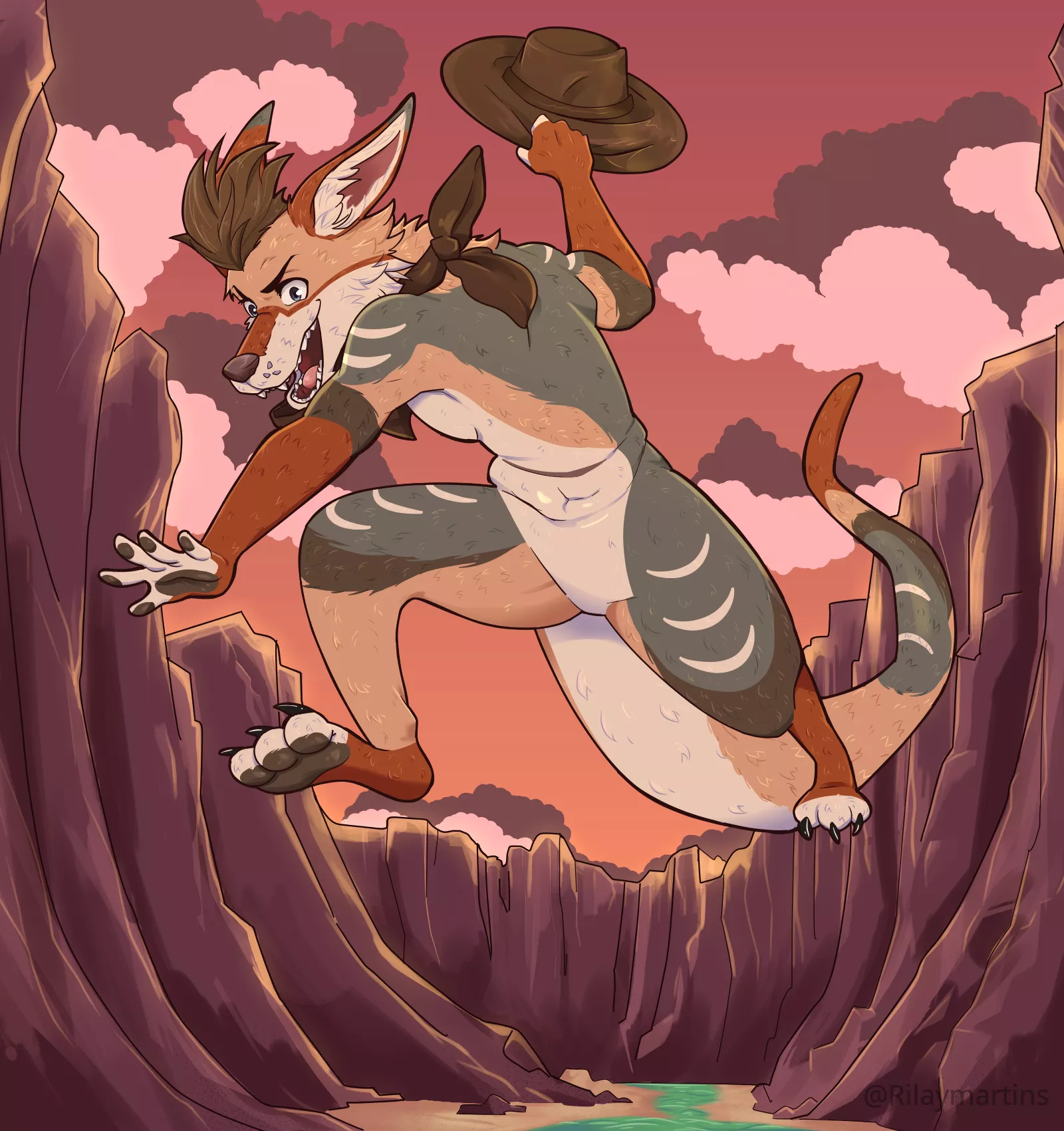 [For hire] I will draw your fursona by description (info in the comments)