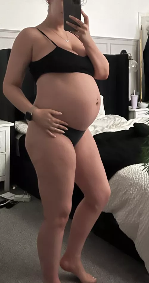 Getting bigger by the day, i need someone to massage my aching back..