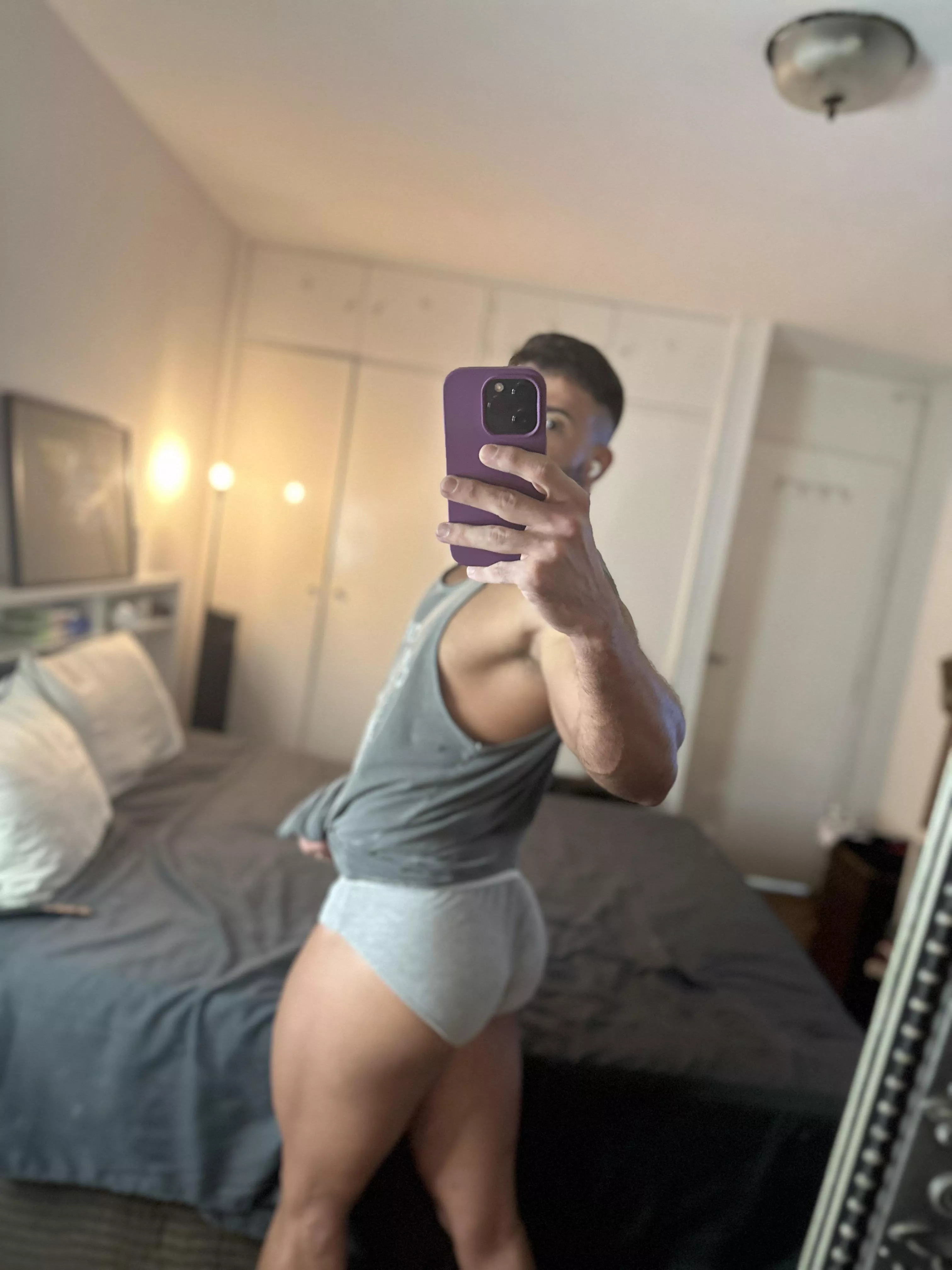 Had you already wake up?