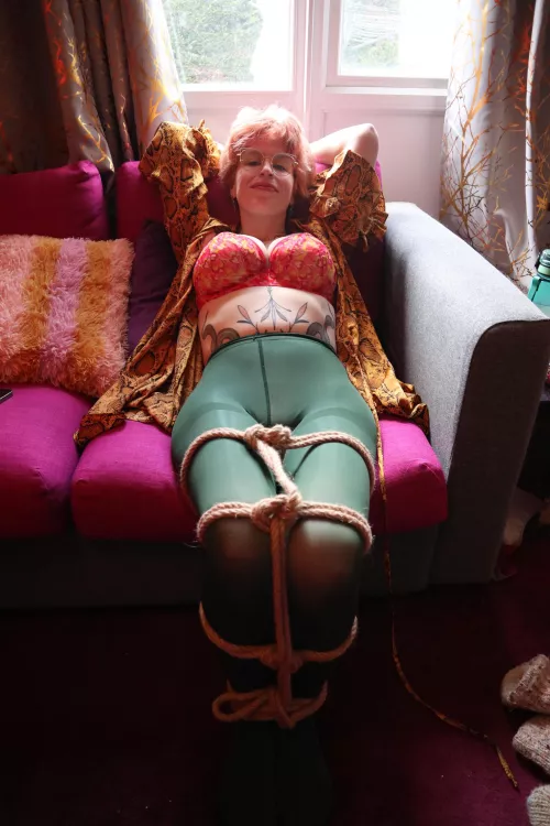 Happily bound with nowhere to go and nothing to