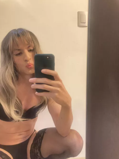 How does black lingerie look on me?